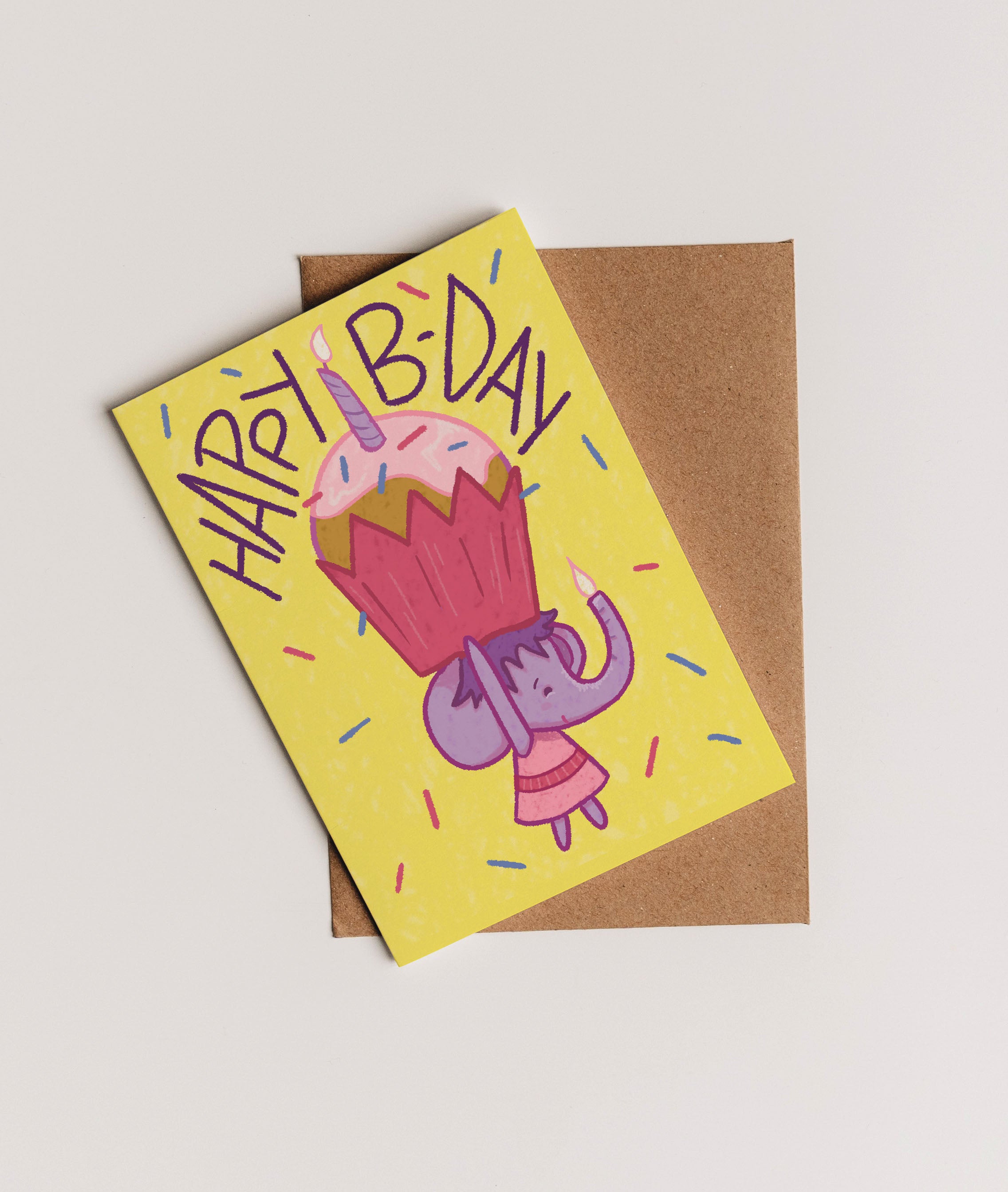 Elephant Happy Birthday